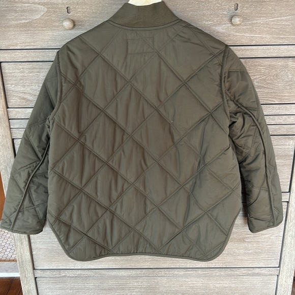 Army Green Quilted Jacket - Banana Republic - Picture 6 of 6